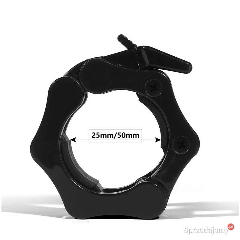 Zaciski na sztange quick release czarne 2 Kocmyrzów
