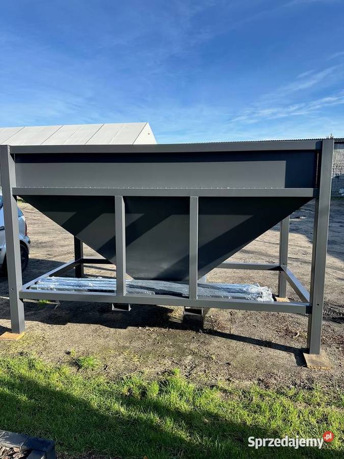 Kosz Kontener zasypowy paczkarka zasobnik 20m3 Niedrzew Pierwszy