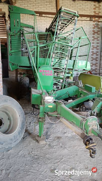 Kombajn do buraków i selera Stoll V100