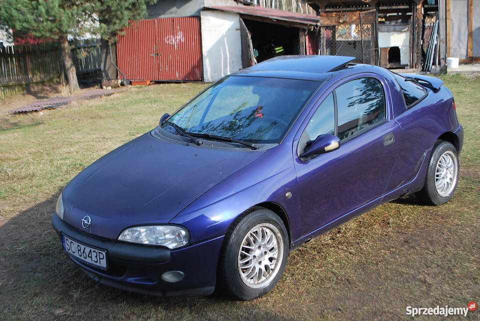 OPEL TIGRA 16LPG Opłaty Alu Xenon Skóra TANIO elektryczne lusterka Dąbrowa Górnicza