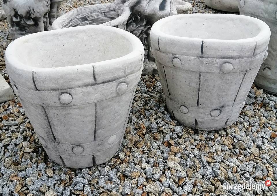 DONICA OGRODOWA BETONOWA beczka W135 opolskie Nysa sprzedam