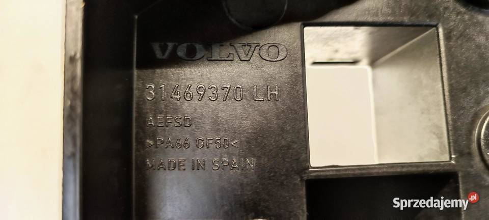 VOLVO XC40 MOCOWANIE PASA LEWE 31469370