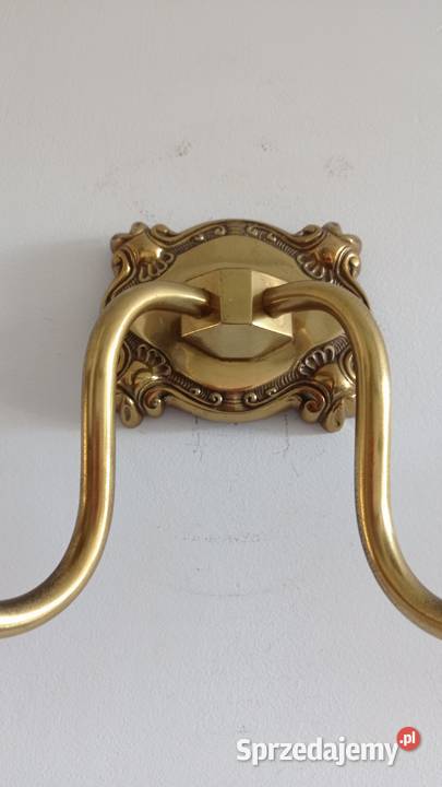 Stare mosiężne kinkiety Włocławek