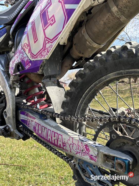 Yamaha yz450f 2012r wtrysk łańcuch małopolskie Szczyrzyc