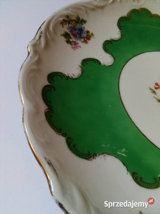 duży talerz porcelana vintage Kahla Częstochowa sprzedam