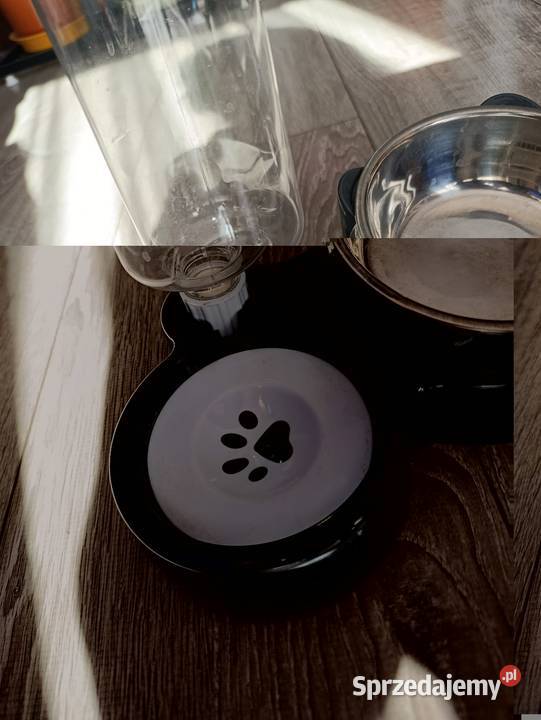 miska miski zwierząt kot pies z dozownik do wody