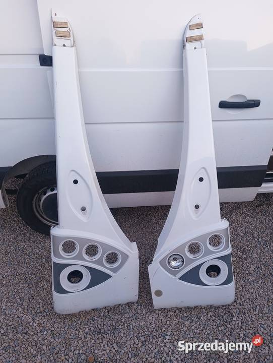 Narożnik zderzaka Dethleffs przyczepa kempingowa Odrowążek