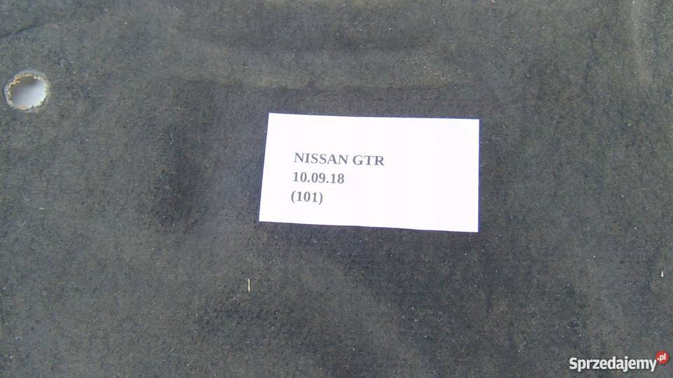 NISSAN GTR GTR OSŁONA PODBITKA WYGŁUSZENIE MASKI elementy wygłuszające Karoseria Nowy Tomyśl sprzedam