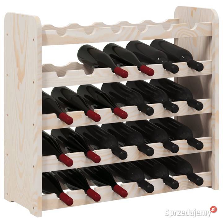 vidaXL Stojak na wino 675x25x60 SKU4007557 Stojaki na wino mazowieckie Warszawa sprzedam