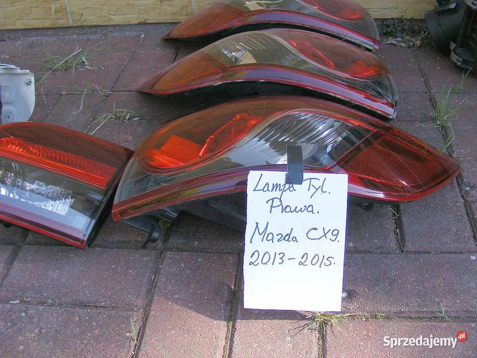 Lampy tył MAZDA CX9 wszystko Warszawa