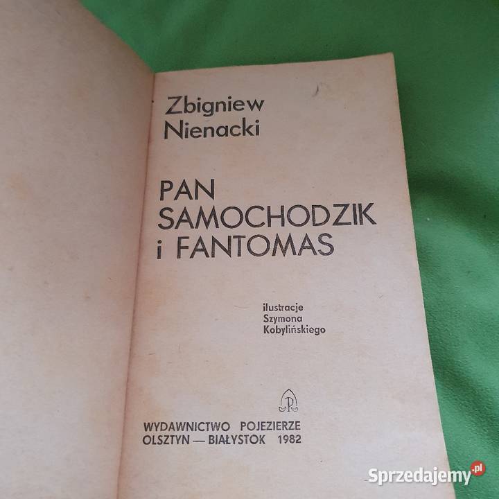 Pan samochodzik i Fantomas Zbigniew Nienacki miękka Konin