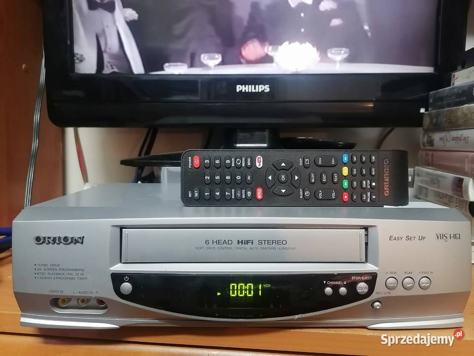 Magnetowid VHS Orion VH2911 HIFI stereo pilot Częstochowa