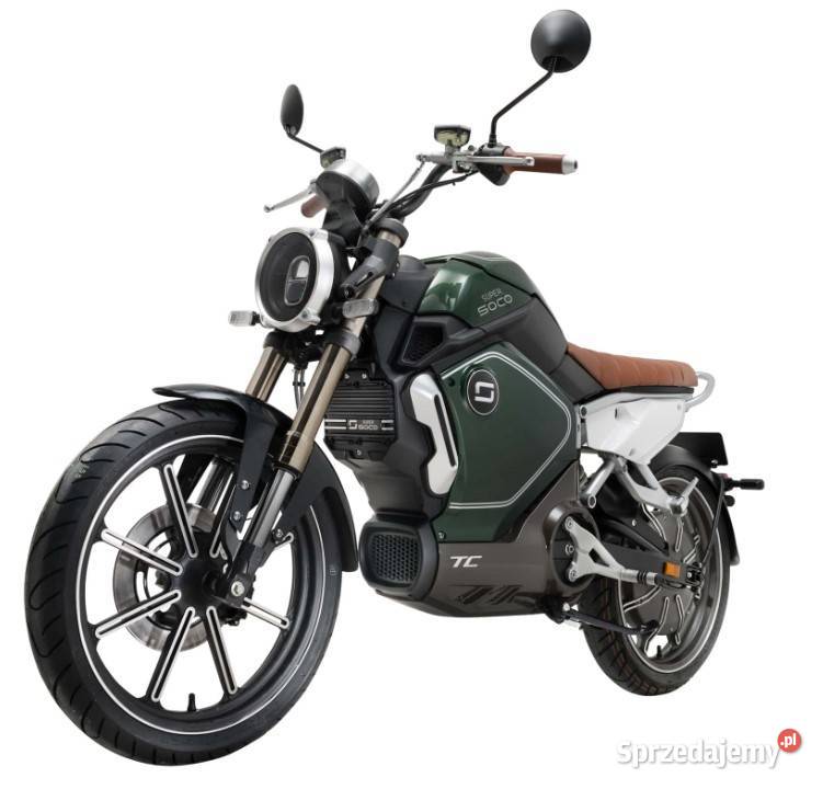 Skuter elektryczny SUPER SOCO TC zielony RATY Tarnów