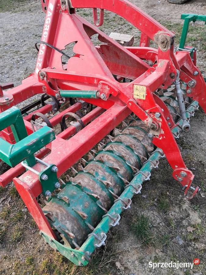 Agregat uprawosiewny AGROMASZ 25 m wał packera Łagów sprzedam
