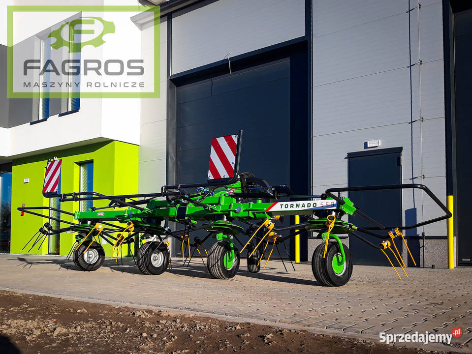 Nowy Przetrząsacz 4wirnikowy pająk karuzela RATY nieuszkodzony Choszczno