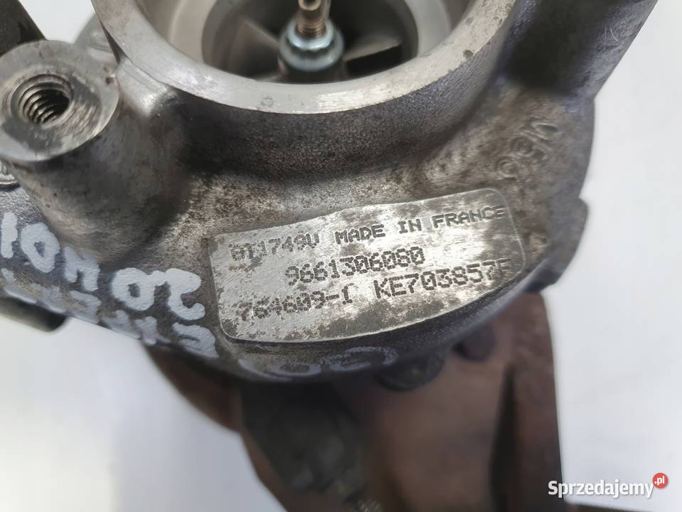 Peugeot Expert II 20 HDI TURBOSPRĘŻARKA turbo Janów