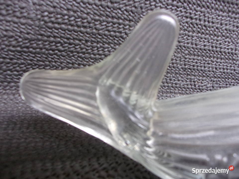 Piekny stary Wielory z otwartą paszczą szkło Porcelana i szkło Warszawa