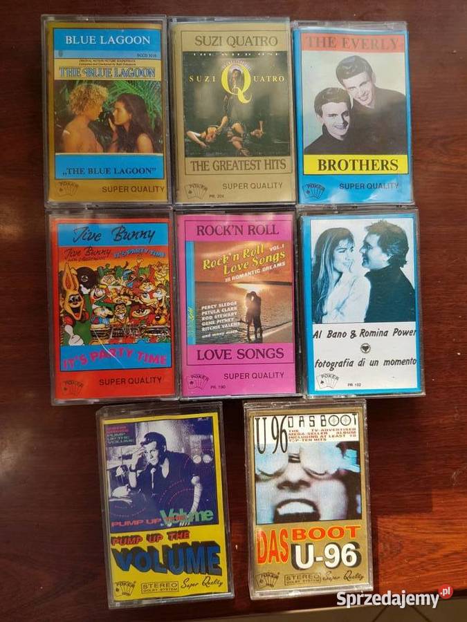 kasety magnetofonowe vintage retro Kielce