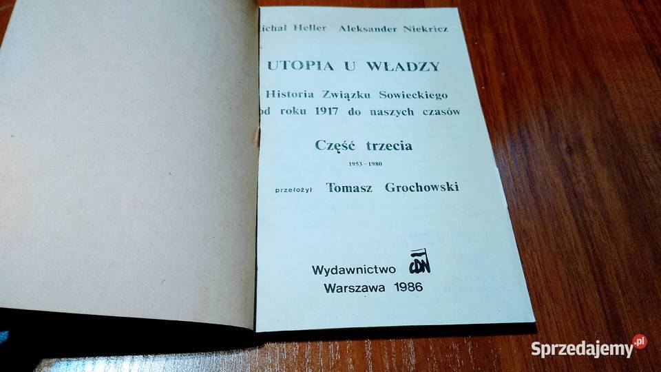 Utopia u władzy Cz 3 19531980 Heller Niekricz pomorskie Gdańsk