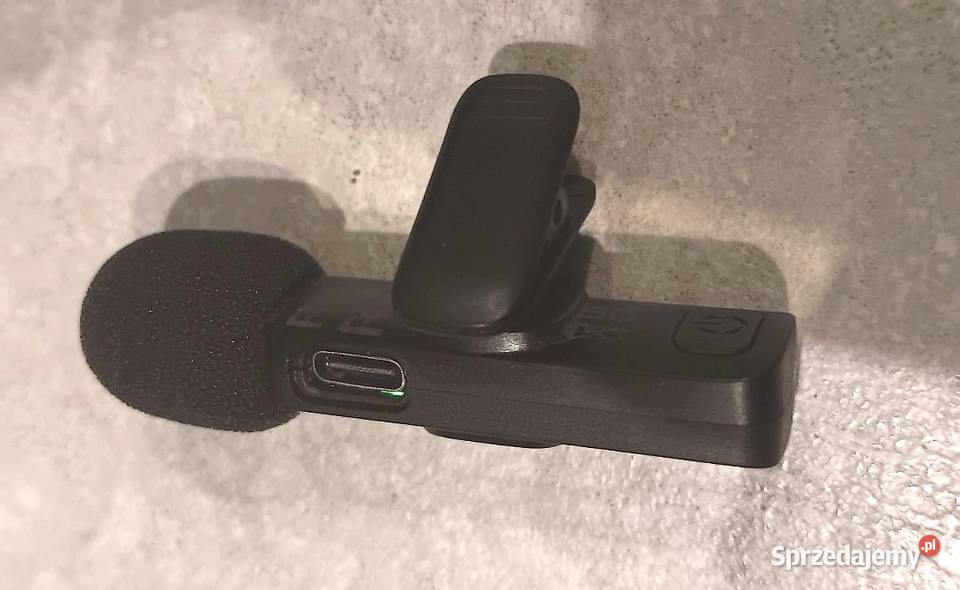 Dwa Bezprzewodowe Mikrofony Adapter USBC