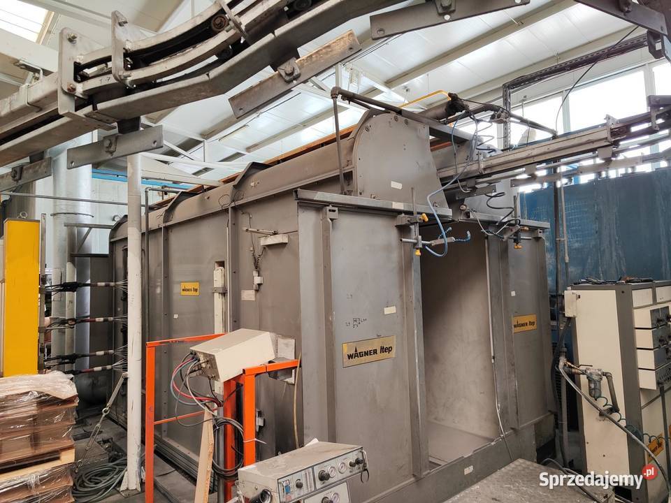 Linia lakiernicza proszkowa WAGNER Suwałki sprzedam