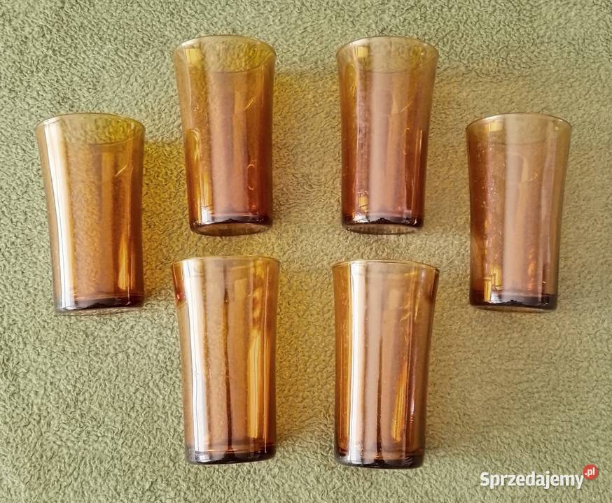 Szklanki Duralex France Lys Amber 6 Wysokie 125