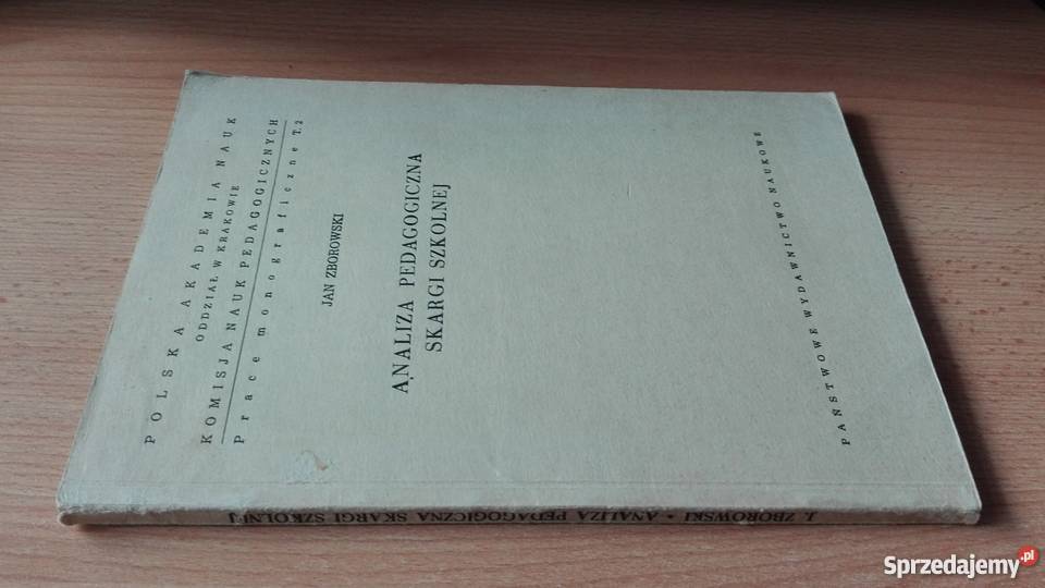 Analiza pedagogiczna skargi szkolnej Jan Gdańsk