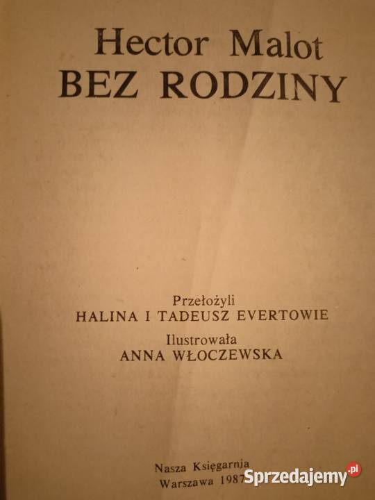 Bez rodziny książki Warszawa księgarnia Praga