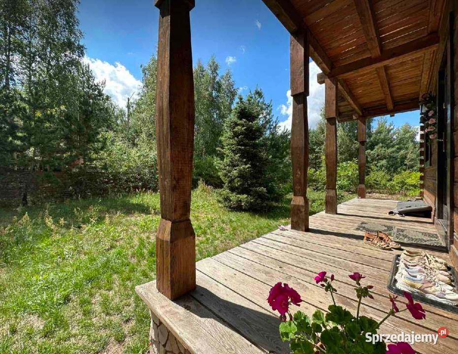 Zdrowy dom z bali ekonomiczny w ogrzewaniu 90m2 Mauryców