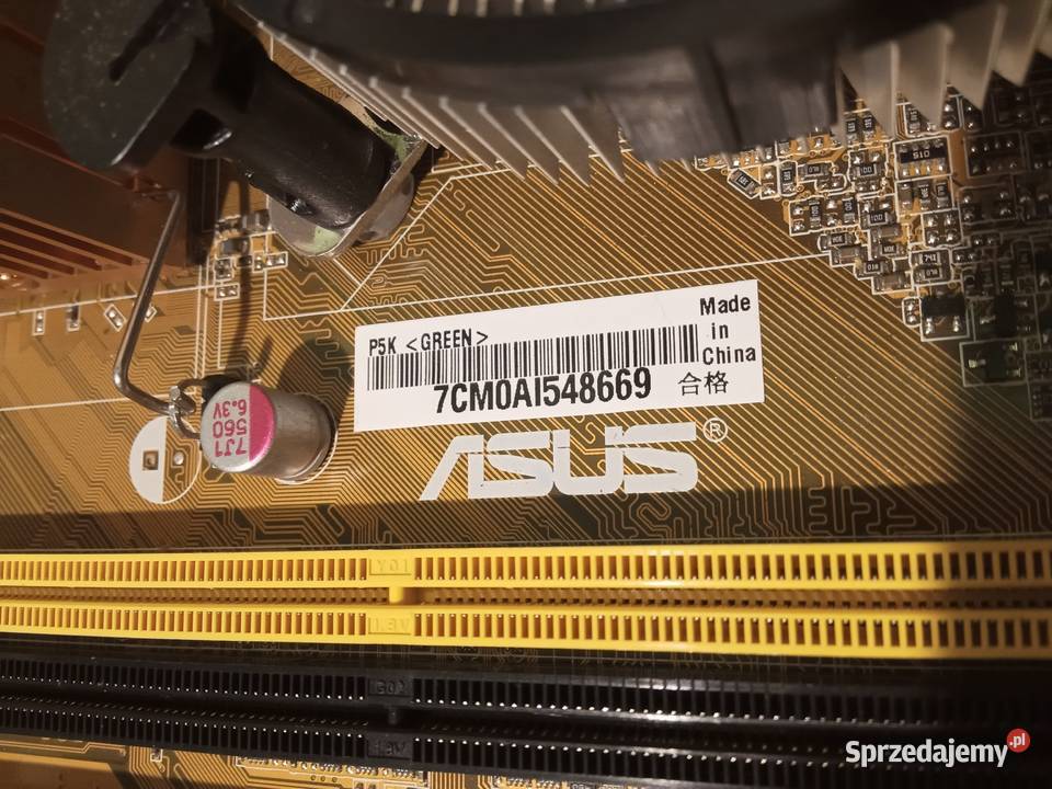 Płyta Główna ASUS P5K Procesor Intel C2D E4500 Płyty główne Poznań