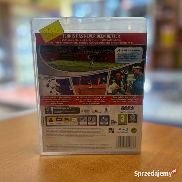Gra na 3 Virtua Tennis 4 Sony Playstation 3 Elbląg