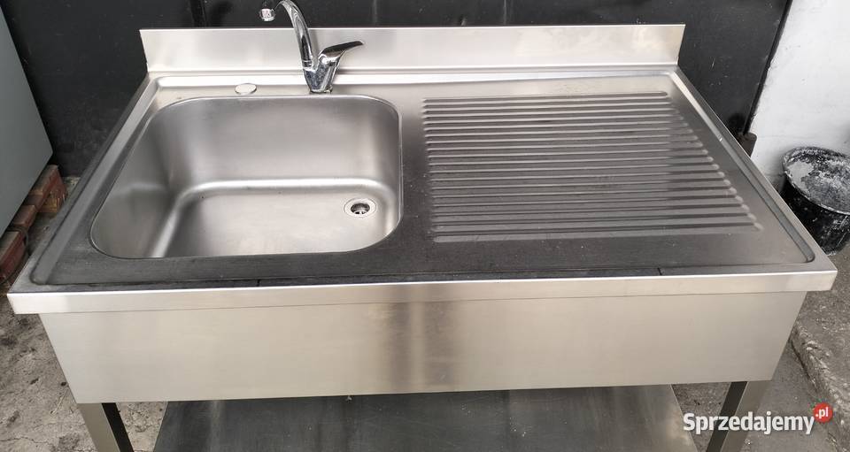 Zlew 1komorowy gastronomiczny 120x70x85 Słupia Kapitulna