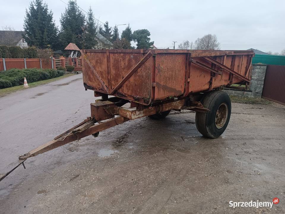 Przyczepa skorupowa wywrotka Busko-Zdrój