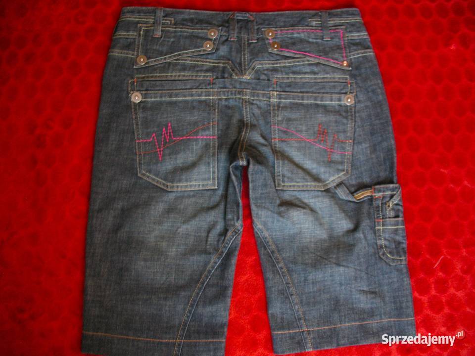 Szorty spodnie bermudy Jeans 40 L biodra 102 Siedlce