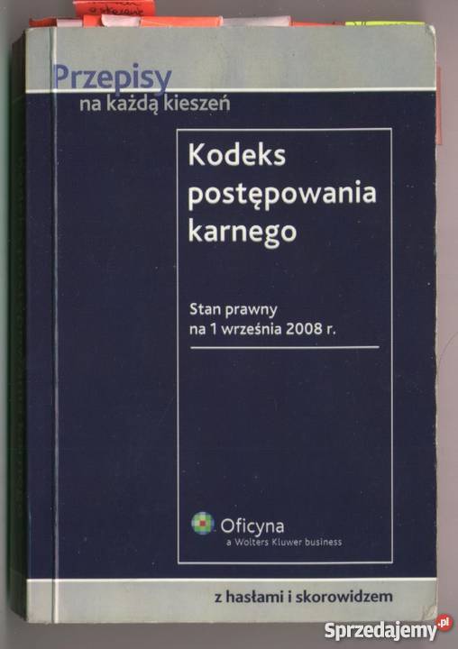 KODEKS POSTĘPOWANIA KARNEGO WYD 10 2008 Łódź