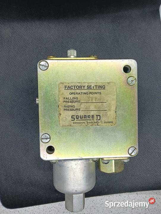 SQUARED 9012 type ACW5 PRESSURE SWITCH wyłącznik Części i akcesoria Otwock sprzedam