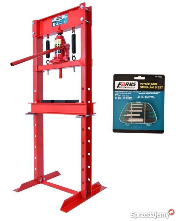 PRASA 12T HYDRAULICZNA MOCNA 2 PRYZMY Farys lubuskie Rzepin