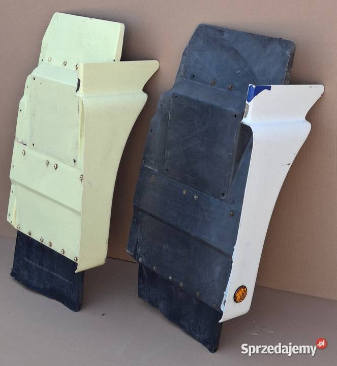 MAN TGA TGX BŁOTNIK KOŁO PRZÓD PRAWY LISTWA ciężarowe Karoseria Bieleń