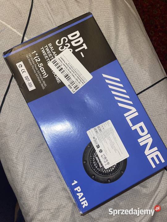Głośniki wysokotonowe Alpine DDTS30 Wejherowo