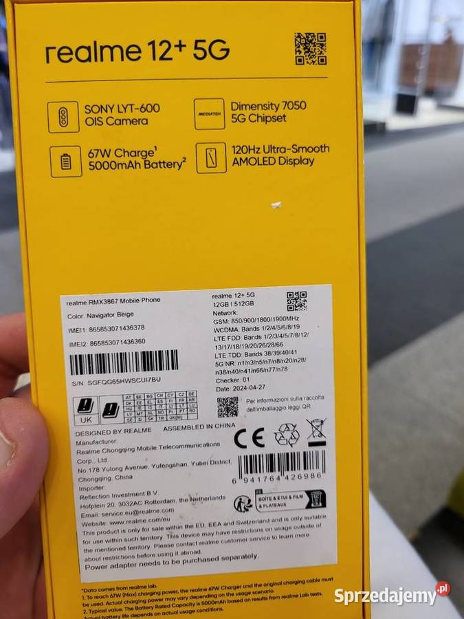 Realme 12 512 GB 12 RAM