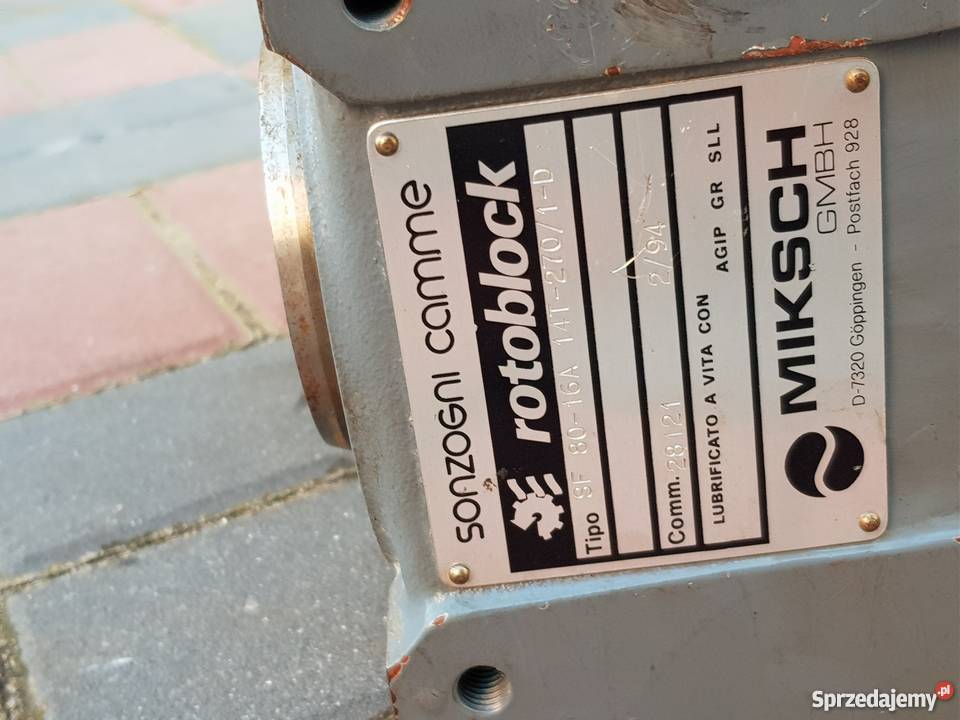 Motoreduktor SEW Napęd Przekładnia Miksch 037KW