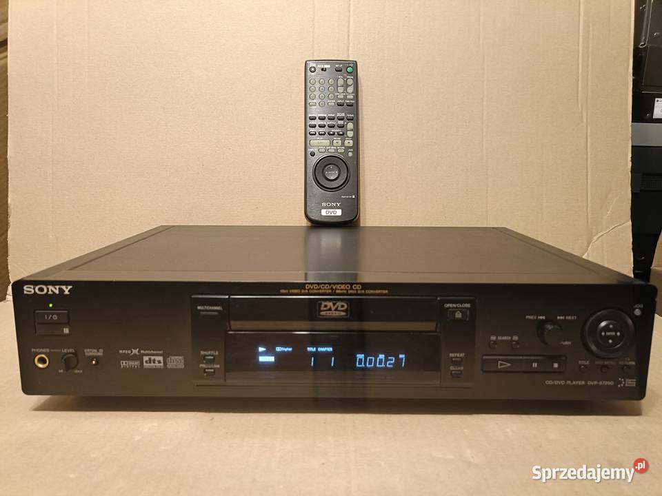 Odtwarzacz SONY DVPS725D z pilotem wielkopolskie Poznań