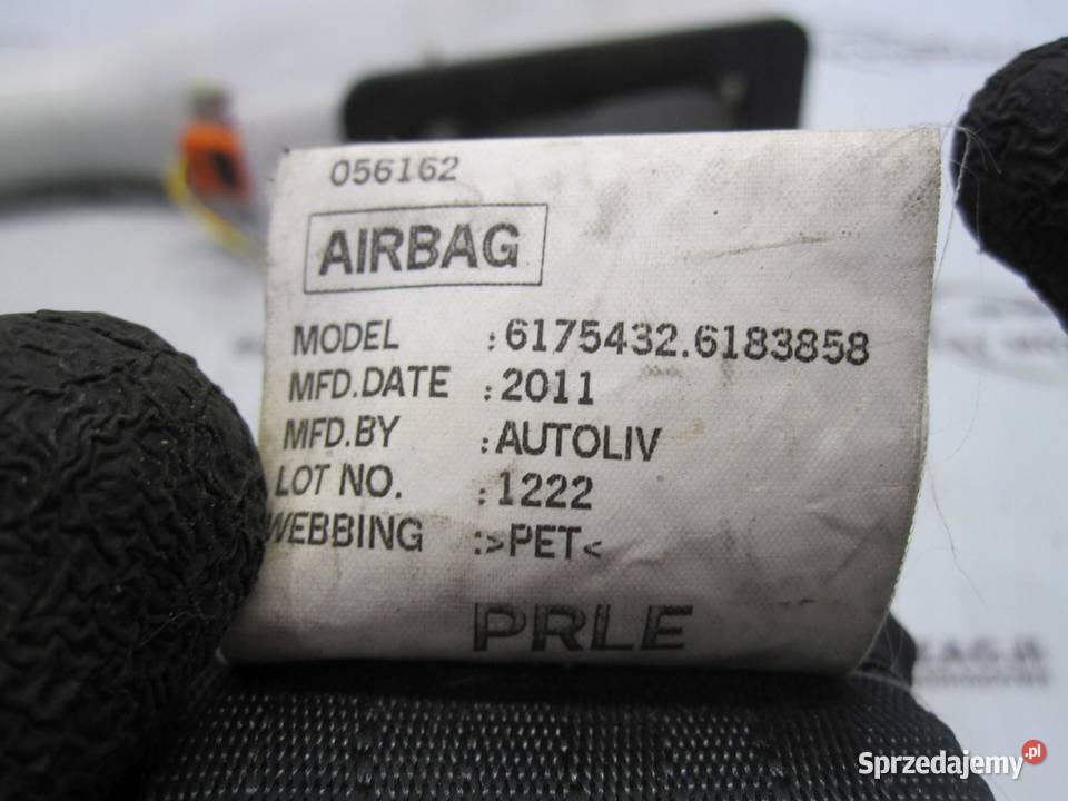 NISSAN JUKE 11r pas bezpieczeństwa prawy przód z