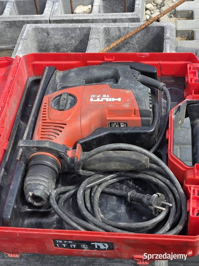 Młotowiertarka Hilti TE 7 C WALIZKA STAN sprzedam