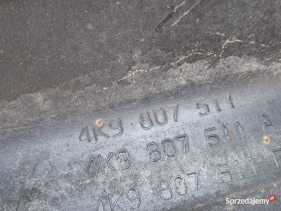AUDI A6 C8 SLINE KOMBI AVANT ZDERZAK TYŁ TYLNY osobowe Bieleń