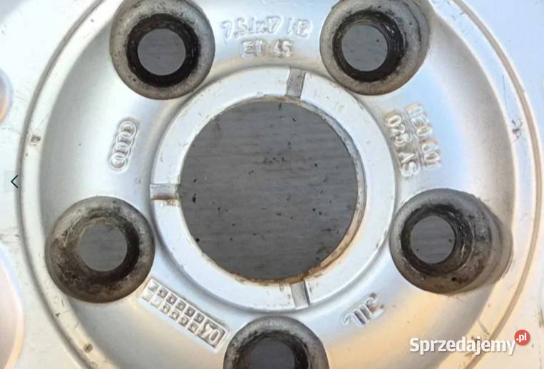 KOŁA AUDI OEM 5x112 17x75J 8E0601025AS Opony Częstochowa