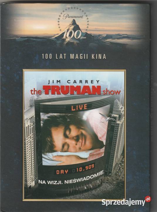 TRUMAN SHOW Jim Carrey Ed Harris DVD Pruszków