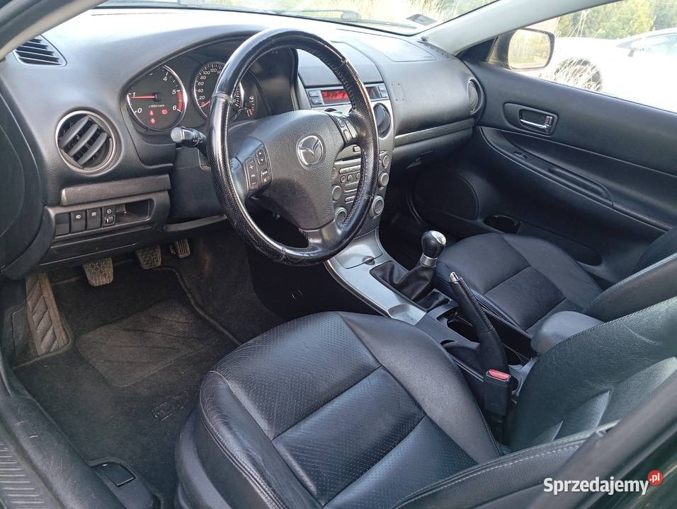 Mazda 6 20Citd ksenon klima hak skóry kat Wałbrzych