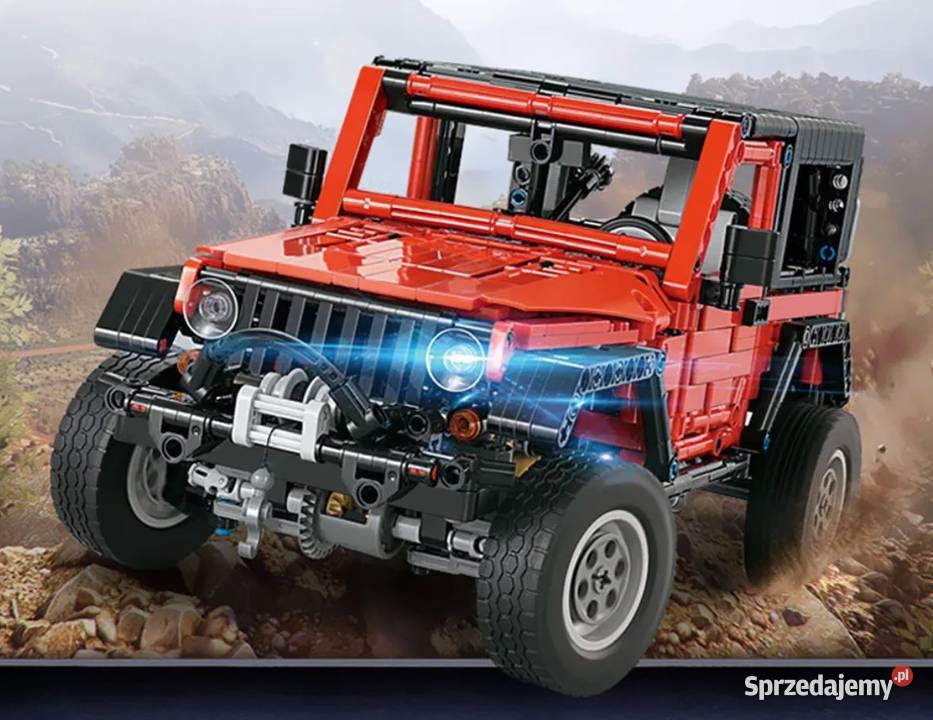 Klocki JEEP WRANGLER RUBICON 1287klocków