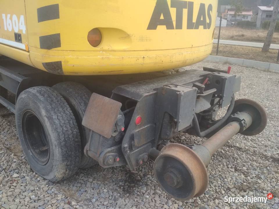 Koparka dwudrogowa ATLAS 1604 KZW 2003 r Koparki Koparki